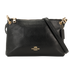 Coach Mia Crossbody, &pound;130, Handbags, Black, Leather, Front view